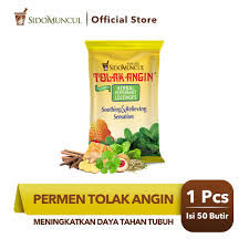 Harga tolak angin flu 1 pak box dus 12 sachet bungkus biru masuk herbal. Sidomuncul Permen Tolak Angin Isi 50 Butir Masuk Angin Tenggorokan Gatal