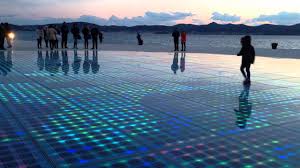 The Sun Salutation Solar Light Show In Zadar Croatia Youtube