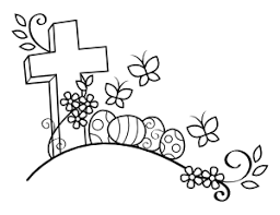 See more ideas about coloring pages, cross coloring page, coloring books. Printable Easter Cross Coloring Page