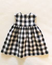 Black And White Gingham Dress Toddler Spring Girls Dress Gingham Girls Dress Cotton Girl Dress Black And White Girls Dress Sleeveless Girls Spring Dresses Girls White Dress Buffalo Plaid Dress