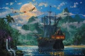 The Peter Pan Principle Disney Fine Art Disney Art Peter Pan Art