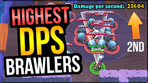 If you like this video and want to. What Brawlers Deal The Most Damage Dps Ranking For All Brawlers Youtube