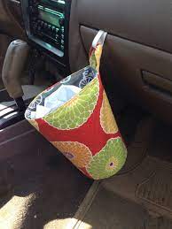 Trash Bag Hanging From A Command Strip Out Of Glove Box Car Trash Bag Bag Storage Trash Bag