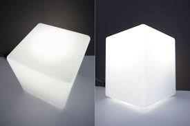 Laurel Cube Lamp Frosted Glass Midcentury By Objectofbeauty Cube Lamps Glass Cube Frosted Glass
