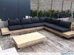loungeset moderne hoekbank zwevend te koop diy patio tuin hoekbank patiodesign