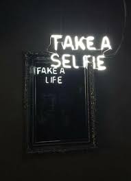 Black And White Mirror Selfie Captions Wow This Picture Stirs A Lot Of Emotion For Me In This Social Media Day And Age Camilo Matiz Miami Art Basel Art Neon Signs Grunge Photography Quot