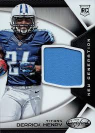 Maybe you would like to learn more about one of these? 2016 Panini Certified Relics 12 Derrick Henry Player Worn Titans Jersey Football Rookie Card Trading Cards Fan Shop Sostulsa Com