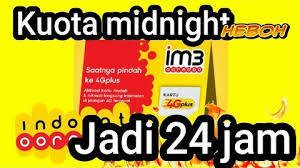 Dengan paket yellow, kamu bisa menikmati kuota internet mulai dengan harga rp2.000/hari, dan berlaku di semua jaringan (2g, 3g, 4g). Paket Malam Im3