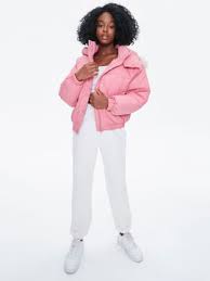 Forever 21 on sale hooded puffer jacket