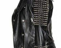Leatherwear2020 On Etsy Spiked Leather Jacket Jackets Fashion