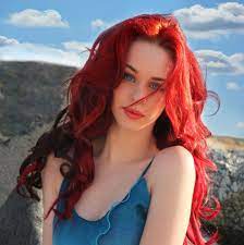 Blue Dress By Slimdandy On Deviantart Girls With Red Hair Red Hair Blue Dresses