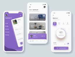 Smart Home App In 2020 App Free Mockup Mobile App