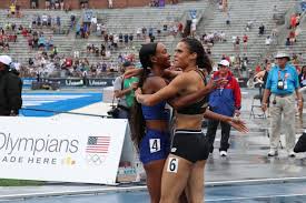 It's definitely going to be quite a show. Flotrack On Twitter Dalilah Muhammad World Record In The 400mh Dalilah Muhammad 52 20 Sydney Mclaughlin 52 88 Ashley Spencer 53 11 Https T Co 09aortjlnj