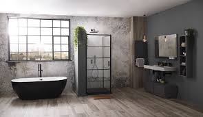 Aquaglass Velar 8mm Black Crittall Corner Entry Enclosure In 2019 Shower Enclosure Shower Cubicles Bedroom With Ensuite