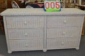 Wicker Dresser April Vintage Plus K Bid