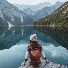 Waiting For The Sun To Rise Over The Mountains At Plansee With Its Blue Lakes And Beautiful Mountains I Think A Beautiful Mountains Travel Pictures Adventure