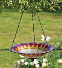 Maybe you would like to learn more about one of these? Hanging Glass Birdbath Tiffany Style Wind And Weather