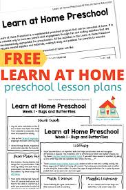 Lesson plans for the smorgasbord curriculum introduce a new subject every week. Free Homeschool Preschool Lesson Plans Stay At Home Educator