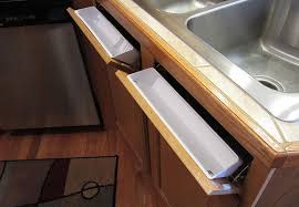 A cabinet to store printing supplies, but this could be used for anything. 8 Strangely Satisfying Hidden Kitchen Compartments