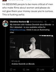 Please Blonde movie mat dekho aur support mat karo. Director ek ganda  aadmi hai aur biopic banane ki usko kabhi parvah hi nahin thi. Sirf dhyan  khinchne ke liye usne uska naam