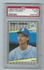 1989 fleer randy johnson rookie card. 1989 Randy Johnson Fleer Update U59 Rookie Mariners Psa 9 For Sale Online Ebay