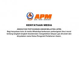 Download the vector logo of the pertahanan awam malaysia brand designed by zuariot in adobe® illustrator® format. Pptm Halaman 11 Apm Angkatan Pertahanan Awam Malaysia