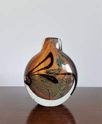 Vintage 1970s Studio Art Glass Scandinavian Modernist In Etsy Studio Art Glass Glass Art Vintage Art Glass