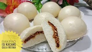 Bahan yang sering dijadikan isi tentunya bermacam macam, seperti kacang hijau, coklat, kacang tanah, kelapa muda. Bakpao Isi Kacang Tanah Gula Merah Takaran Sendok Youtube