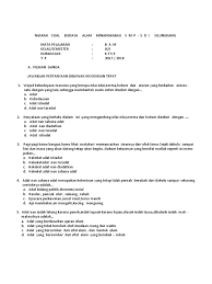 Check spelling or type a new query. Soal Uts Bam Kelas 5 Semester 1