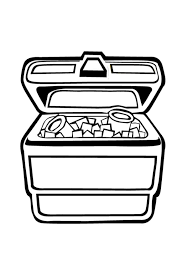 Jewelry coloring pages are a fun way for kids of all ages to develop creativity, focus, motor skills and color recognition. Jewelry Chest Coloring Page Coloring Sky