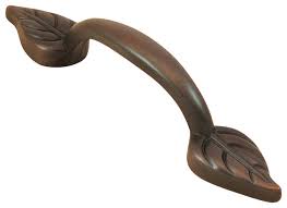 Find the best bronze cabinet pulls at the lowest price from top brands like amerock, cosmas, liberty & more. Stone Mill Hardware Oil Rubbed Bronze Leaf Cabinet Hardware Pull Cabinet And Drawer Handle Pulls By Knobs And Beyond Houzz
