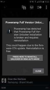 Poweramp full version unlocker is a popular music player today that you should try. Full Version Unlocker Installation Broken Poweramp Bug Reports Poweramp