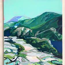 High Meadow 22x30 Not Sure What Came Over Me But I Was On Fire In The Studio This Weekend I Did Not T Landscape Art Painting Landscape Artist