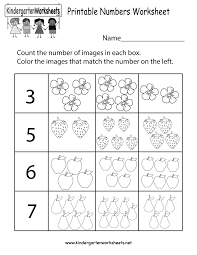 This Is A Fun Numbers Worksheet Kids Can Also Learn To Count With This Worksheet You Kids Math Worksheets Kindergarten Math Worksheets Free Printable Numbers