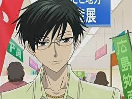 From ouran episode 8 where haruhi meets up with kyoya to talk about what happened, but kyoya wants something else.(i do not own ouran. Ouran High School Host Club Photo Kyoya High School Host Club Host Club Host Club Anime