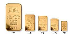 Credit Suisse Gold Bars Png 587 305 Sondeln Geld