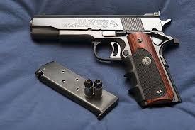 Custom Black And Gold 1911 Avidone S Image Hand Guns Guns Guns And Ammo