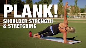 Use our outdoor fitness equipment available in more than 35 parks at no charge. Plank Shoulder Strength Stretching Yoga Class Five Parks Yoga Youtube