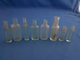 Patented 1899 +old blue noxima jar. Lot 8 Small Antique Green Glass Bottles Apothecary Medicine Opium Antique Price Guide Details Page
