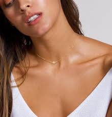 Tewiky Dainty Cross Necklace for Women, 14K Gold Plated Simple Cross Choker  Necklaces Small Cross Pendant Tiny Cute Necklaces Handmade Aesthetic Gold  Jewelry for Women : Amazon.co.uk: Fashion