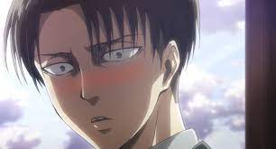 Blushing Attack On Titan Levi Attack On Titan Attack On Titan Anime