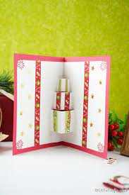 Cut a piece of card 25.5 cm long and 15cm deep. Magical Gift Box 3d Christmas Cards Video Diy Crafts