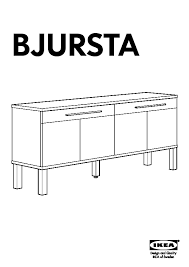Le catalogue ikea 2021 sera disponible en ligne le 8 août 2020 ! Bjursta Buffet Brun Noir Ikeapedia