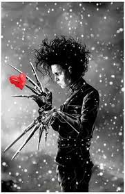 Edward Scissorhands Joven Manos De Tijera Dibujos Eduardo Manostijeras