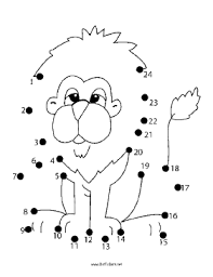 Maybe you would like to learn more about one of these? Printable Lion Dot To Dot Puzzle Dot To Dot Puzzles My Childhood Memories Coloring Pages