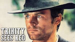 Trinity Sees Red Terence Hill Spaghetti Western Free Western Movie In 2020 Western Movie Spaghetti Western Western Movies