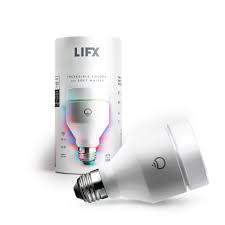 Lifx A19 Wifi Smart Led Light Bulb Adjustable Multicolor Dimmable No Hub Required Works With Alexa Apple Homekit And Google Smart Light Bulbs Lifx Smart Bulbs