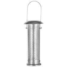 Nyjer, niger, or thistle seed: Deluxe Niger Seed Feeder