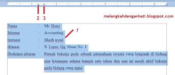 Cara Merapikan Ketikan Ms Word Dengan Tab Dan Indent Tips Dan Trik