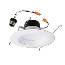 3000k/4000k/5000k switchable white integrated 1190 lm led canless recessed fixture. Cooper Lighting Llc Lt 5 In And 6 In 3000k Integrated Led White Recessed Ceiling Light Fixture Retrofit Downlight Trim 90 Cri Soft White 6pk Wayfair